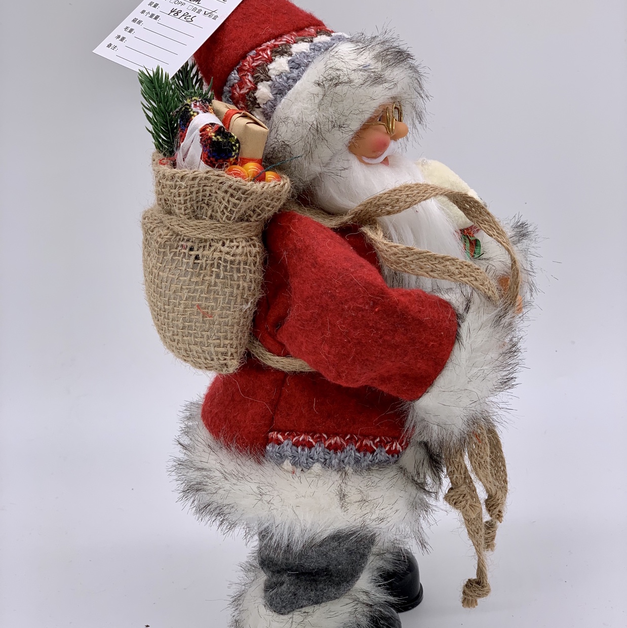 A 30-centimeter luxury beard-hugging Santa Claus Specification image