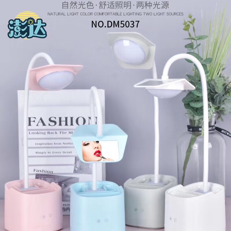 Double-touch pen holder Led lamp