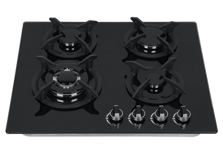 Glass face plate of multi-head furnace and four-head cast iron furnace stand thumbnail