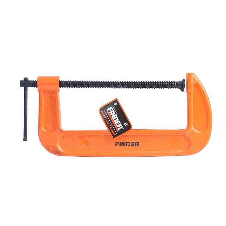Discoverer G type ductile iron weight clamp 8 inch G-clamp