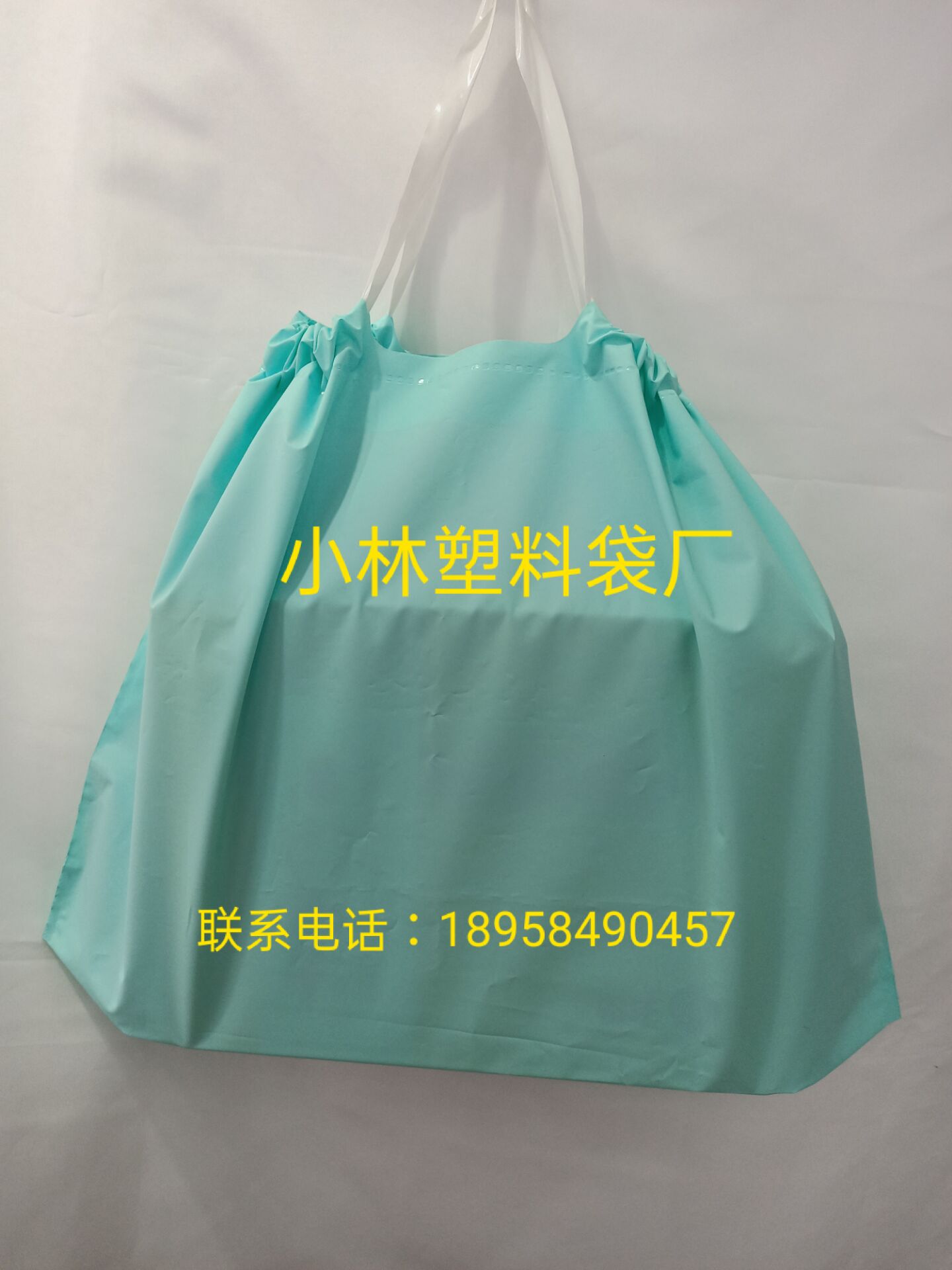 磨砂外卖快餐涑封口塑料包装袋 提手带详情图9