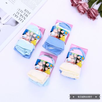 Striped printed toddler socks for children full figure