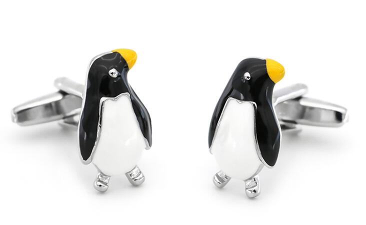 Penguin cufflinks