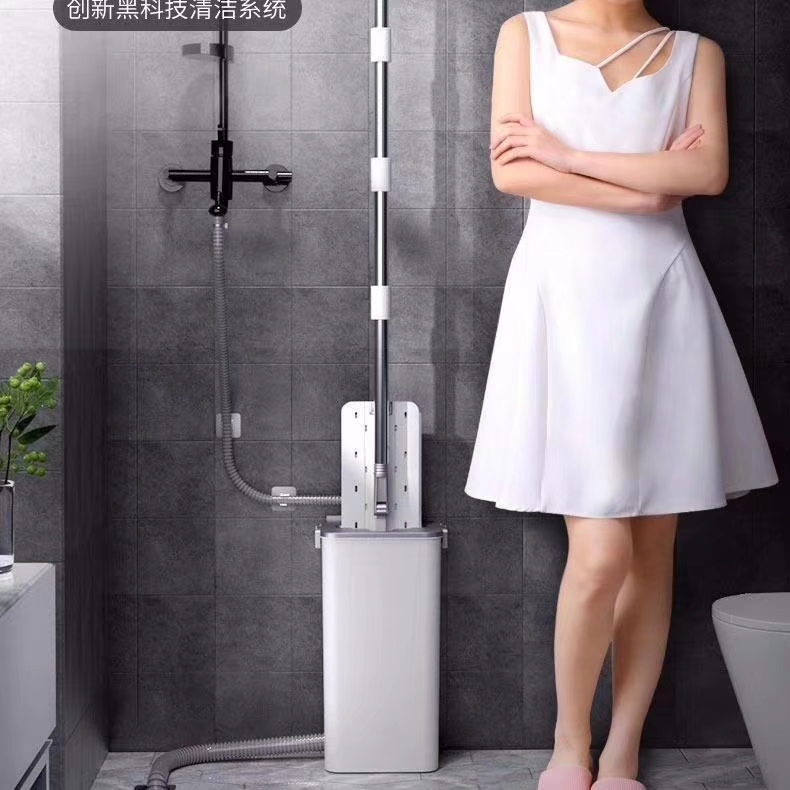 洗衣机拖把，刮刮乐，免手洗拖把，懒人拖把