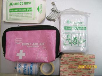 Travel first aid kit Outdoor first aid kit small cute first aid kit