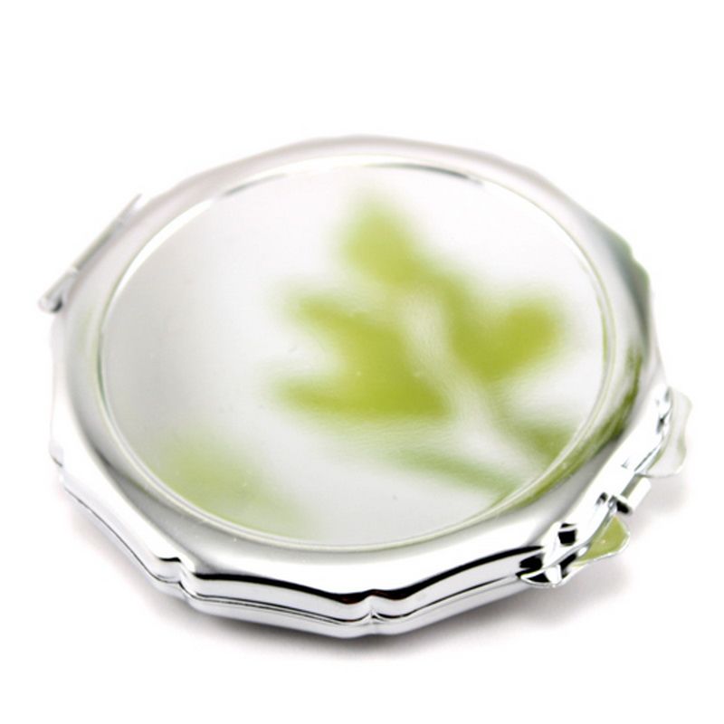 八角马口铁简易镜化妆镜镜胚详情图1