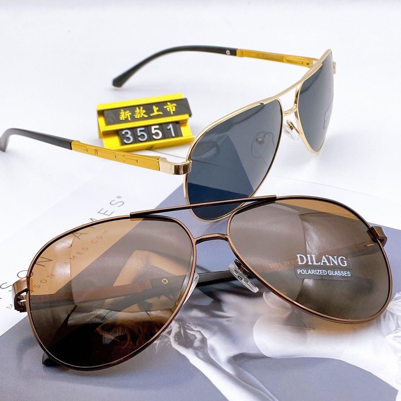 New men's Dilang polarized lens AC enhanced lens driving sunglasses undefined