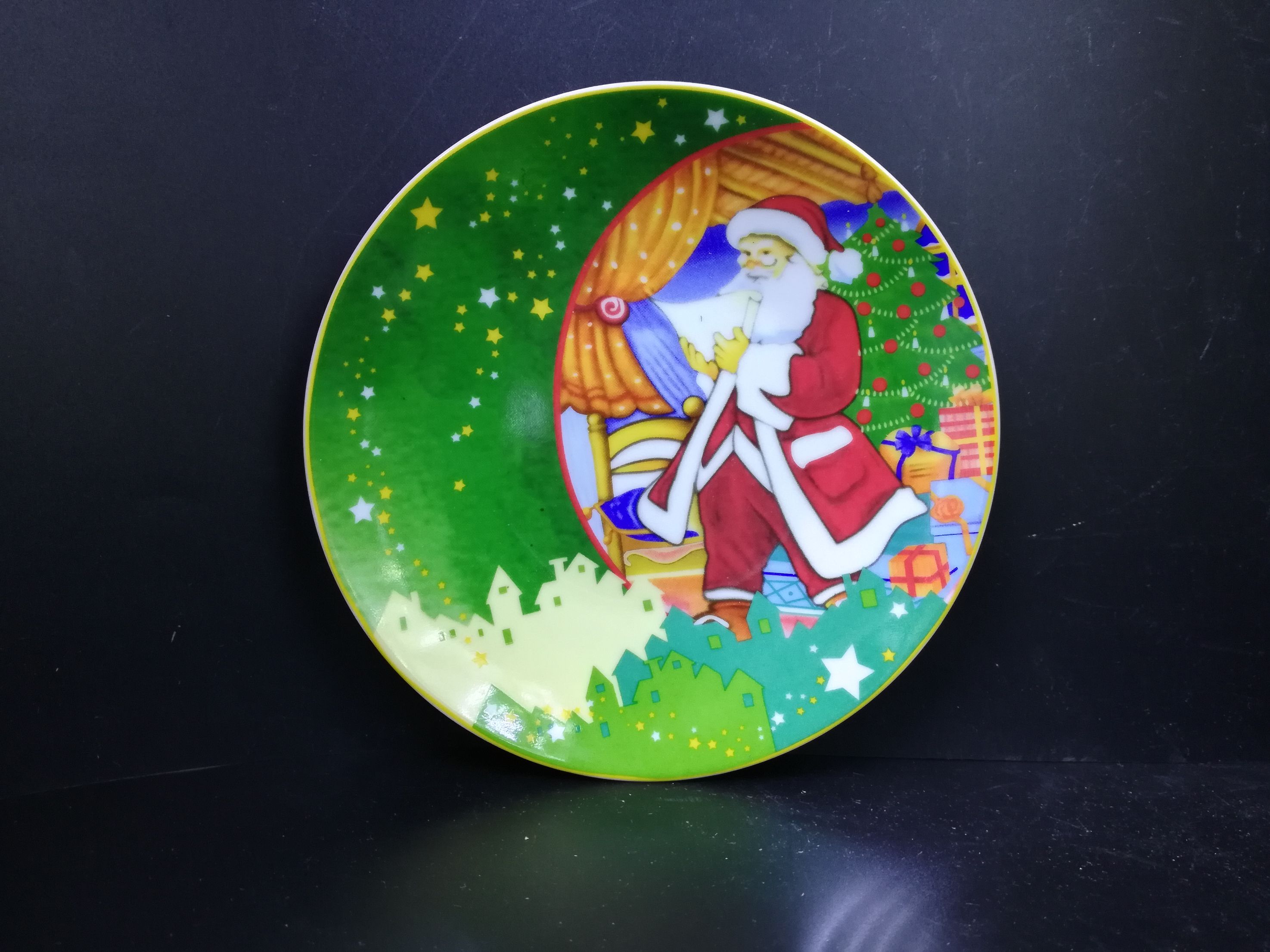 20-Head Ceramic Tableware Set Christmas Tableware Set Specification drawing