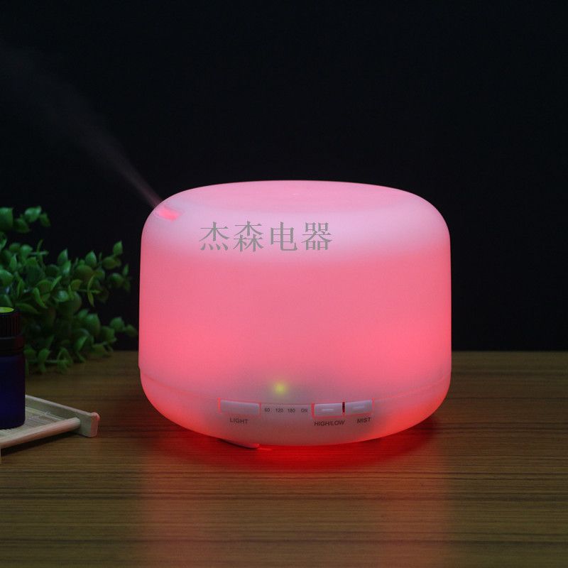 香薰机爆款超声波加湿器创意礼品香薰灯空气净化500M产品图
