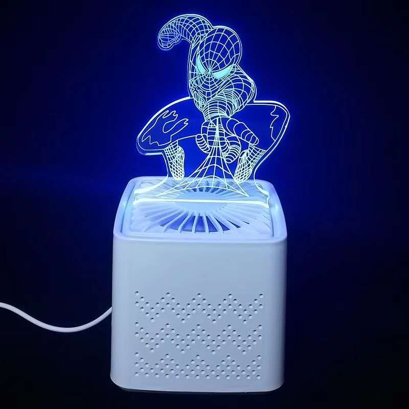 3d灭蚊灯 3的小夜灯 创意屋内摆件  起夜灯详情图7