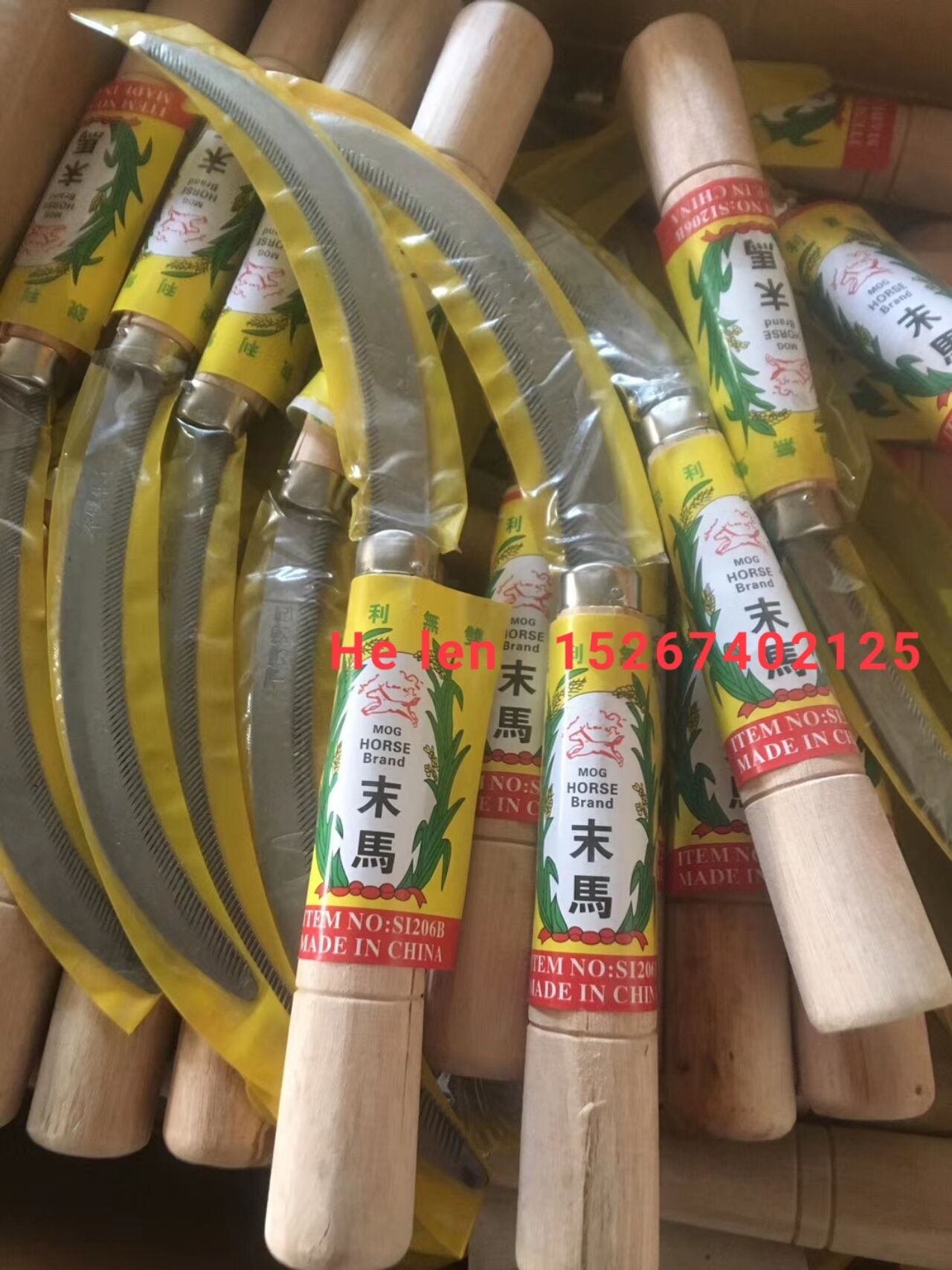 Sickle saw saw sickle pickaxe hoe Hardware tools hoe knife Farm implements