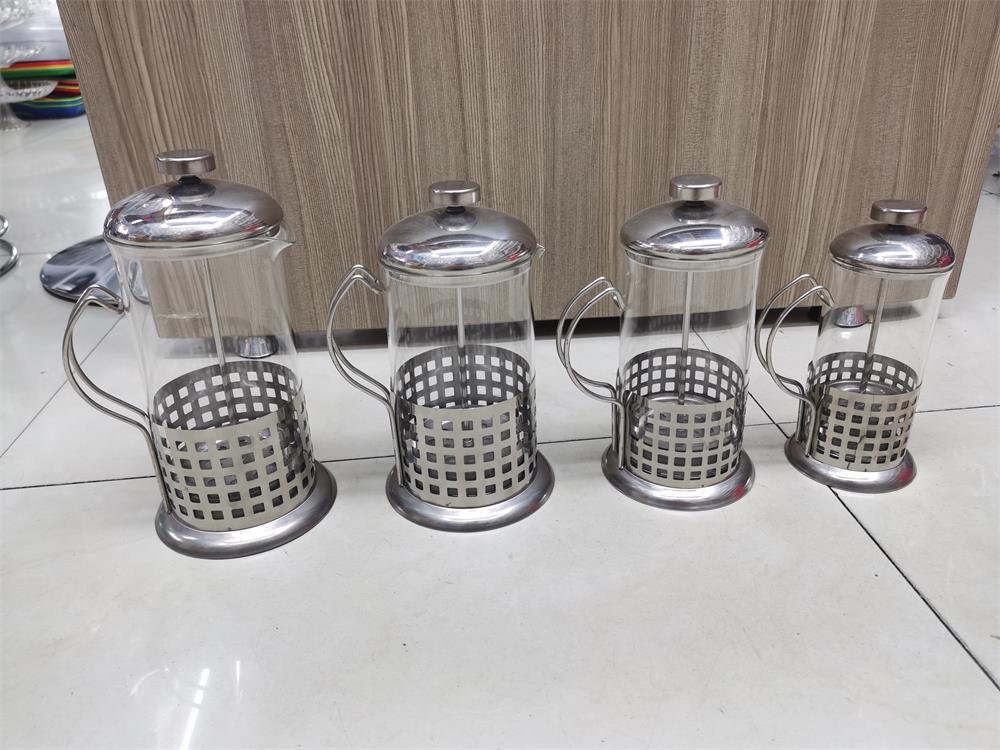 Coffee pot, tea pot, glass transparent household tea set Application Scenario