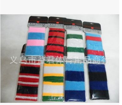 Manufacturers Direct Sales Color Towel Sports Wrist Protector Fashion Cotton Wrist Protector 1 Pay (2) details Picture