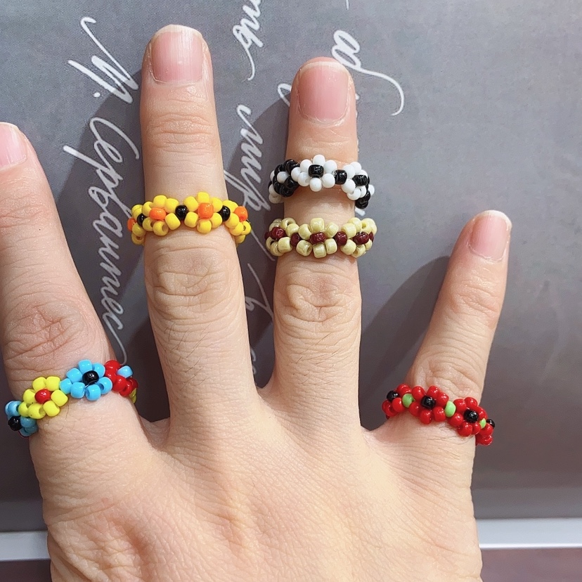 Rice bead ring