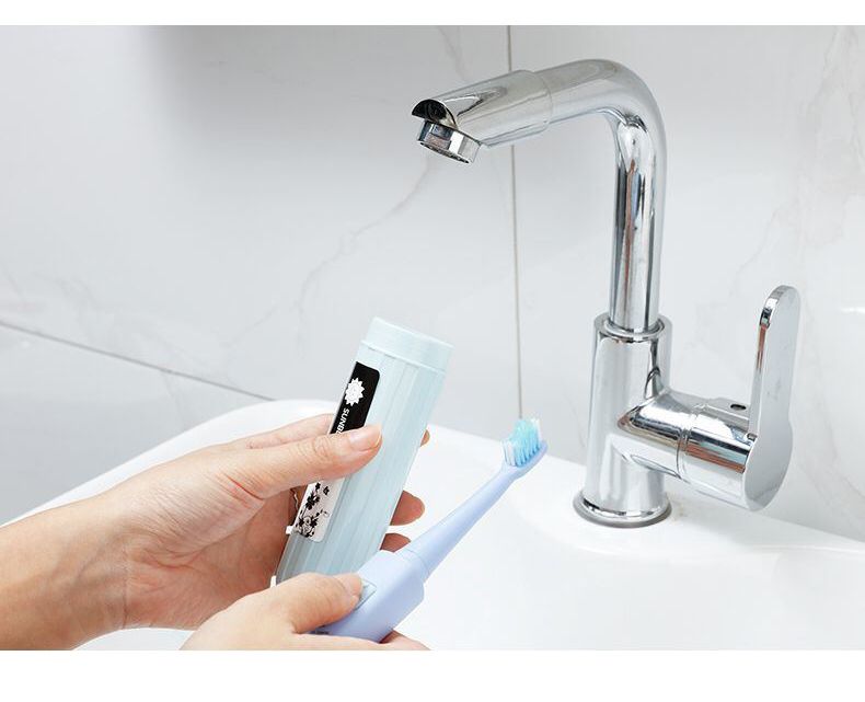 Direct sales travel toothbrush storage box, portable set, mouthwash cup, toiletry cup, brushing cup, simple and convenient for business trips and home use detail image 7