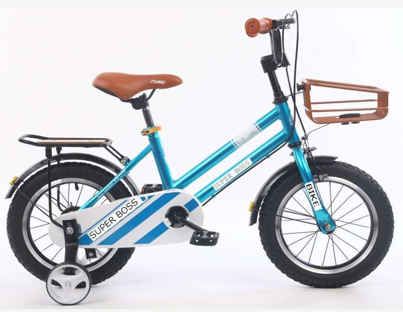 3-7岁儿童自行车带衣架童车自行车儿童车折叠便携附儿童水杯产品图