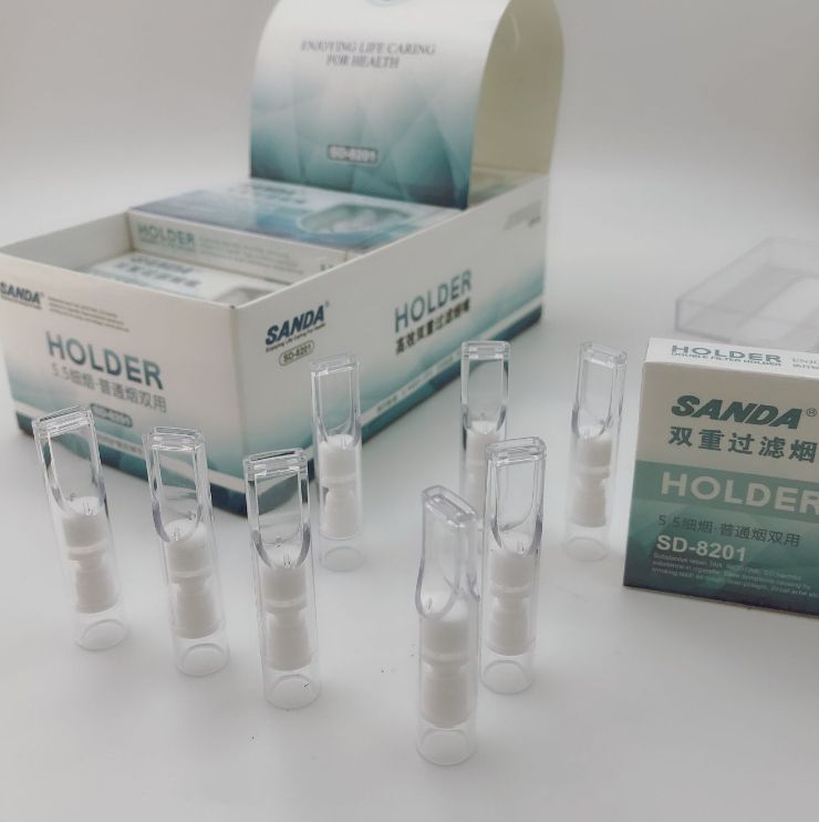 正品三达SD-8201 一次性过滤烟嘴男女细烟两用健康高效香菸过滤器详情图1