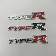 改装TYPER车贴适用Honda本田改装金属专用车贴TYPER车标3D立体