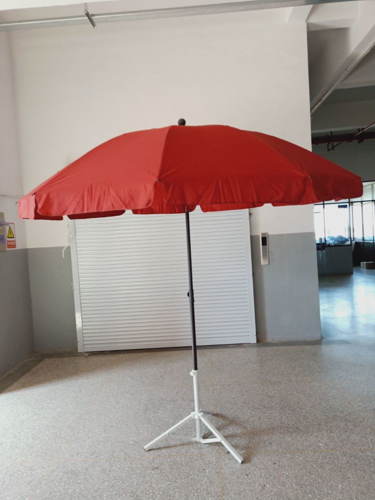 2.5-meter outdoor sun protection, rainproof and sunshade polyester sun umbrella, furniture umbrella, advertising umbrella, foreign trade umbrella Specification image