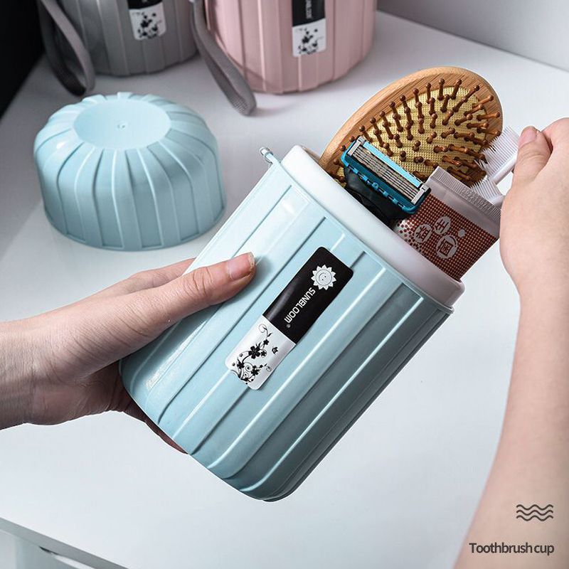 Travel Toothbrush cup, simple brush box, portable set, portable toothbrush cup, mouthwash cup, and dental bucket details Picture