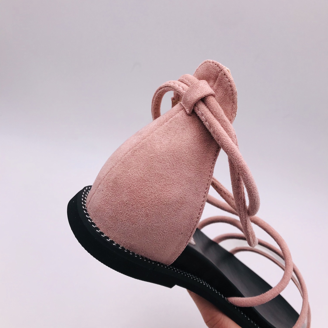 Victory Shoes' new Roman sandals for women, summer sandals, fairy-like style, flat, one-shoulder strap, soft sole, versatile women's shoes Application Scenario