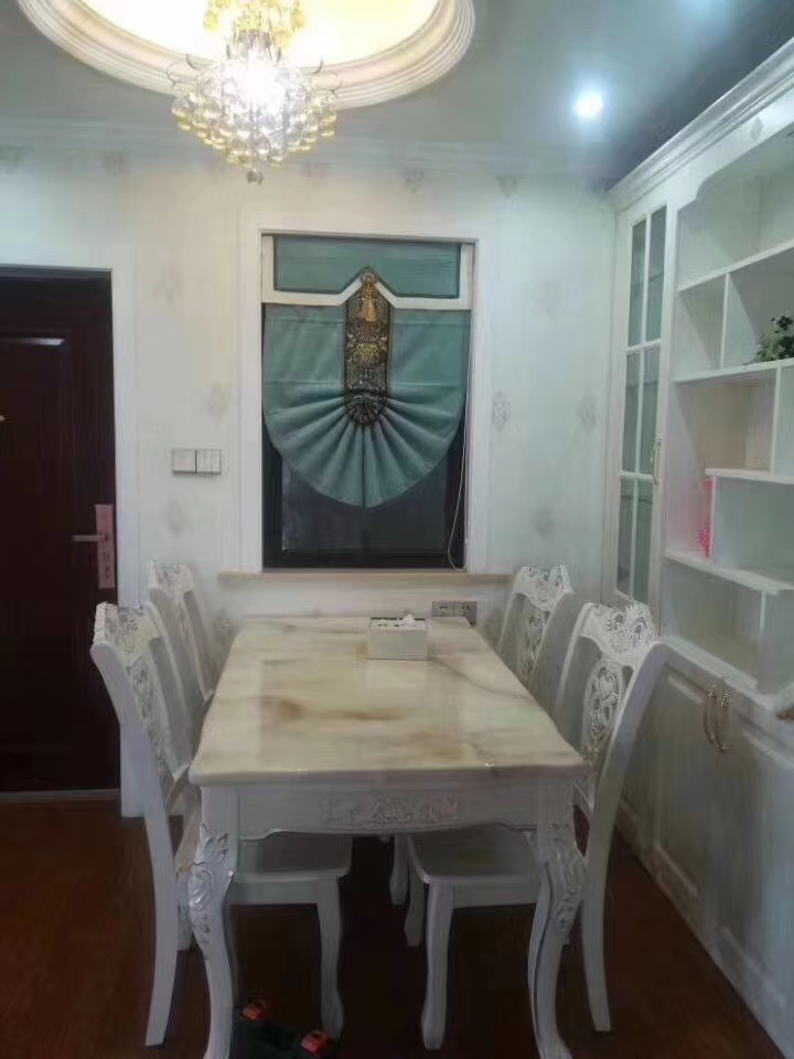 High-end fan-shaped jacquard Roman curtain undefined