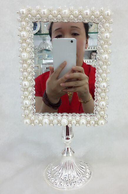 镜子   金属台镜  化妆镜子 镜子