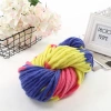 Korean-style colored segment dyed thick Icelandic wool thread DIY hand-woven bag and hat thread factory direct sales undefined