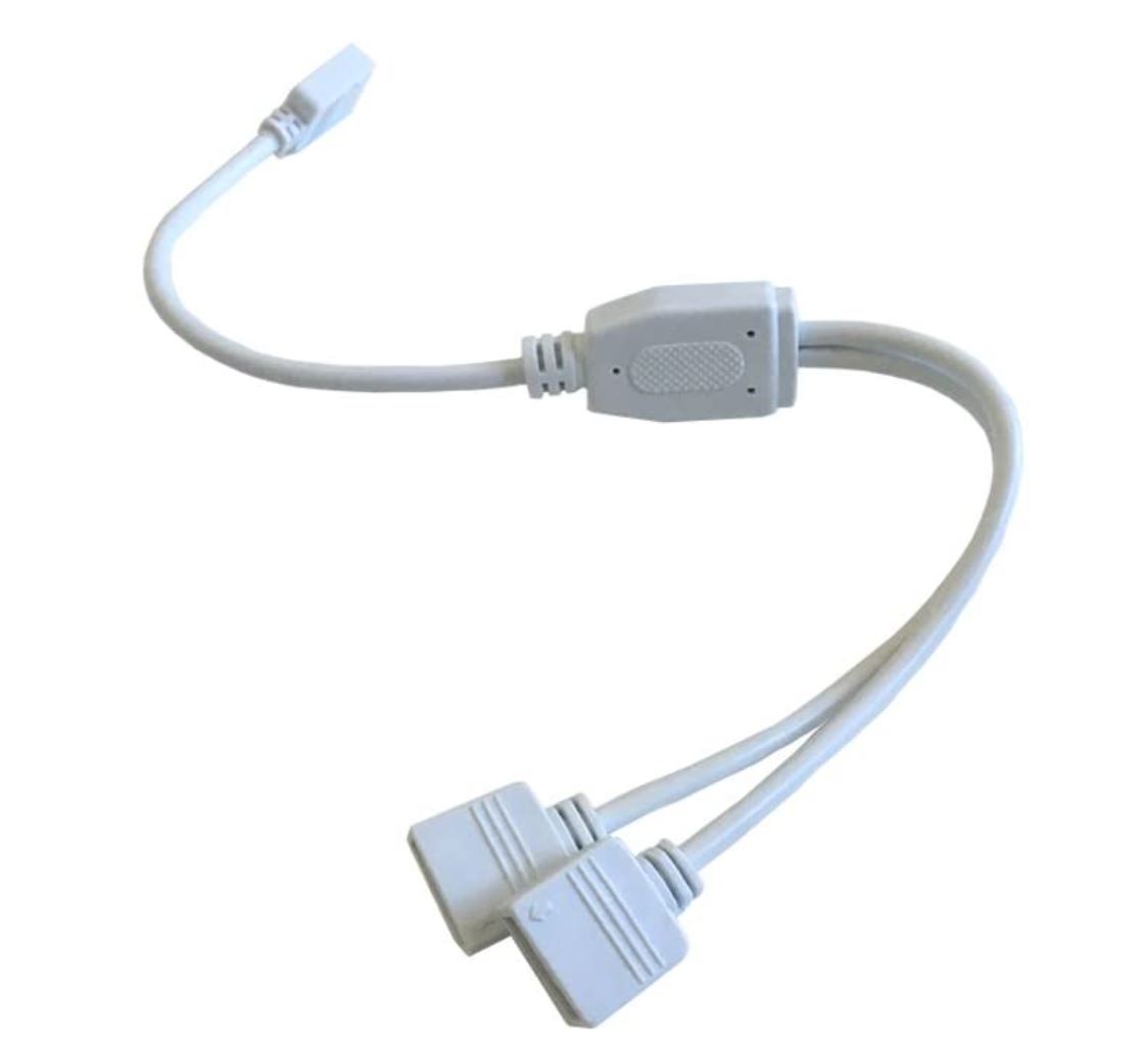 30cm 1:2 splitter led strip light connector