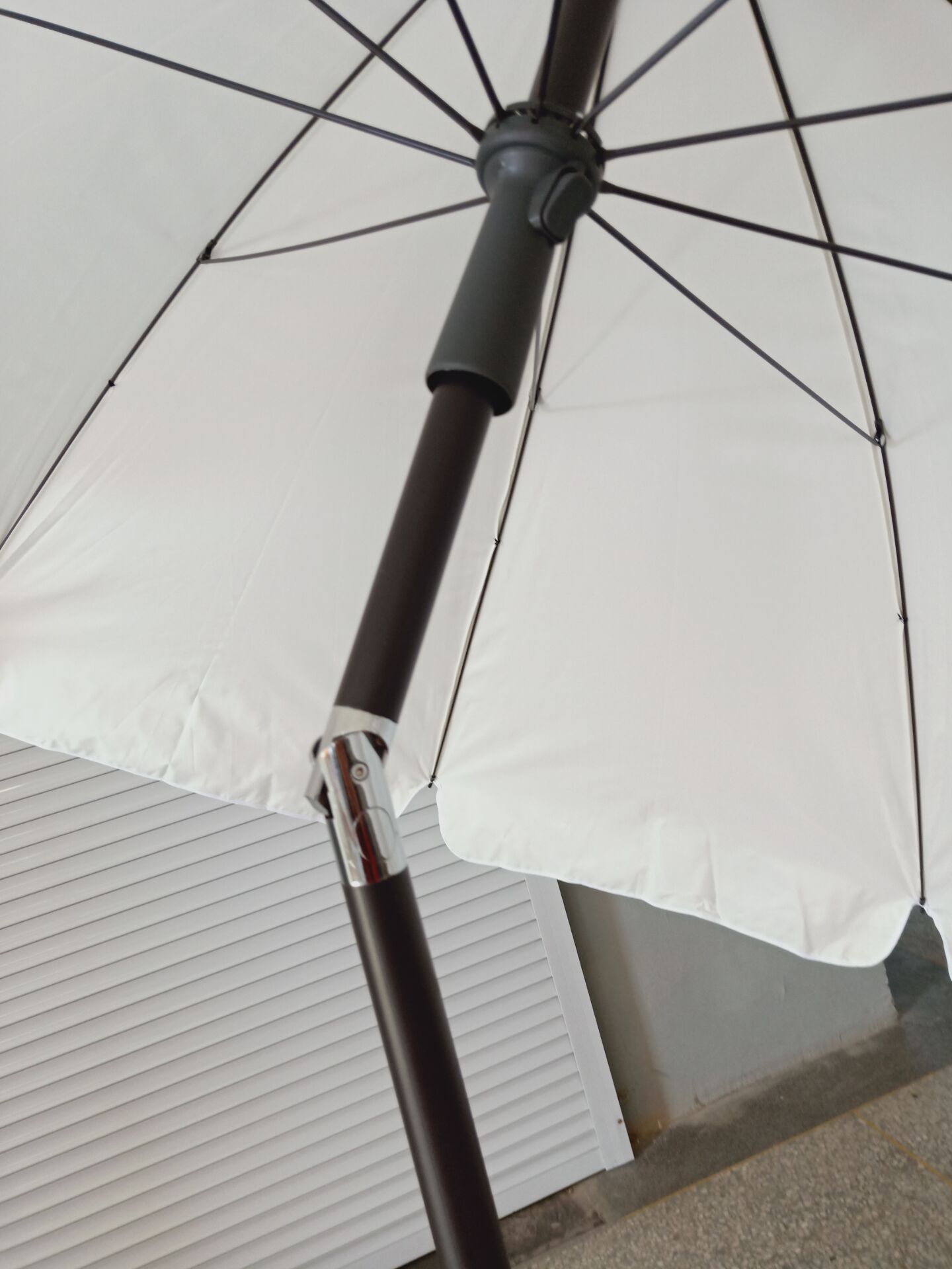 2.5-meter outdoor sun protection, rainproof and sunshade polyester sun umbrella, furniture umbrella, advertising umbrella, foreign trade umbrella undefined