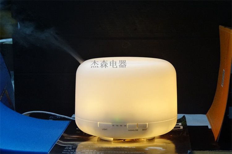 香薰机爆款超声波加湿器创意礼品香薰灯空气净化500M详情图2