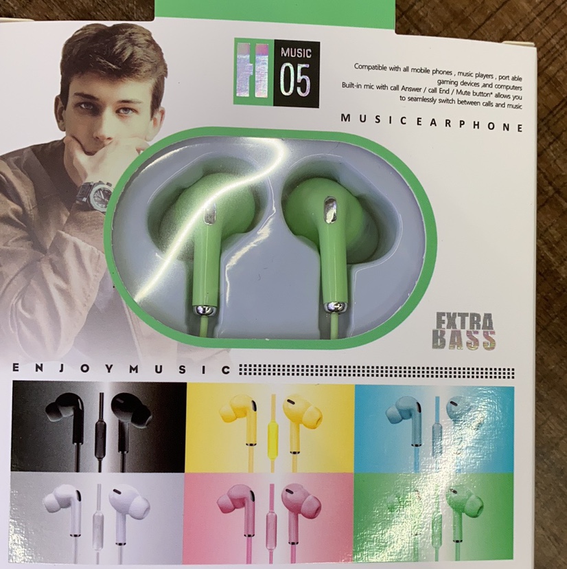 Third-generation Macaron universal headphones Specification image