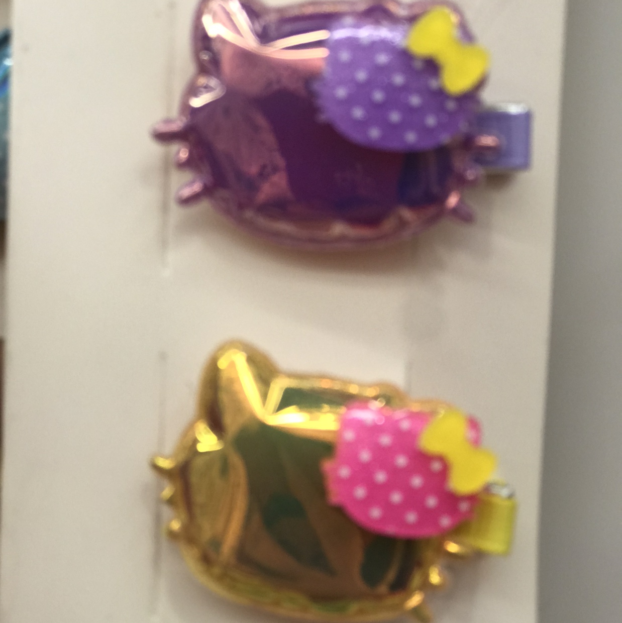 KT cat hairpin niños