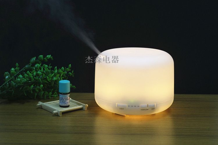 香薰机爆款超声波加湿器创意礼品香薰灯空气净化500M详情图5