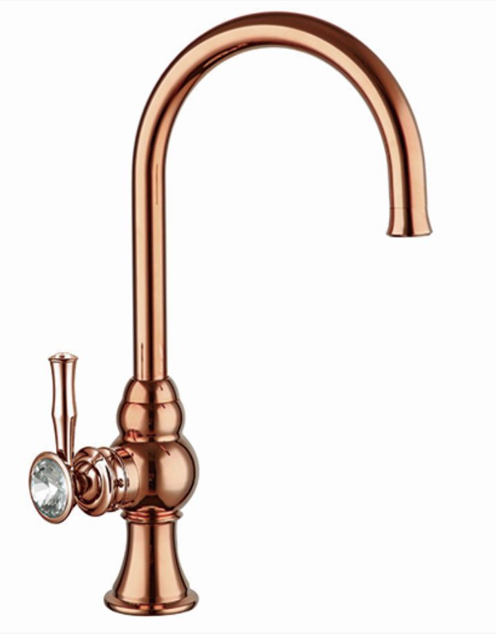 TC-1589 kitchen faucet rose gold