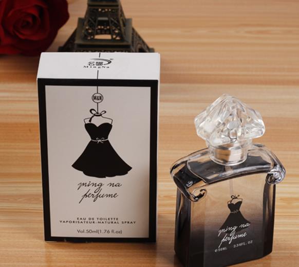 Little Black dress 50ml Women's perfume Fresh and elegant domestic brand lemon flower fruit fragrance for women details Picture