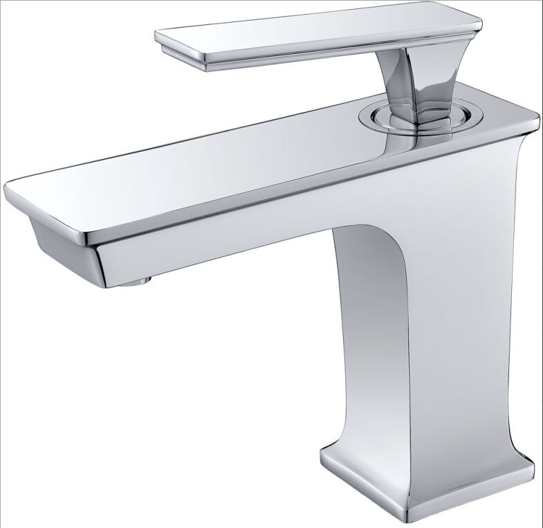 TC-10160 chrome-plated basin faucet - low
