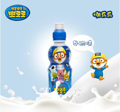 啵乐乐牛奶味饮料详情图1