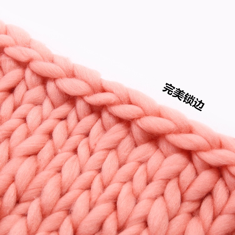 Super-thick wool yarn woven blanket, thick Icelandic wool sofa blanket, air conditioning blanket undefined