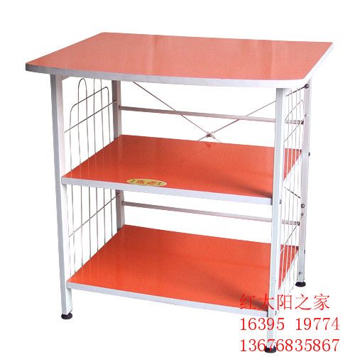 Drinking water rack living room simple tea table multilayer printer shelf office shelf microwave oven rack floor thumbnail