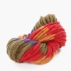 Korean-style colored segment dyed thick Icelandic wool thread DIY hand-woven bag and hat thread factory direct sales details Picture