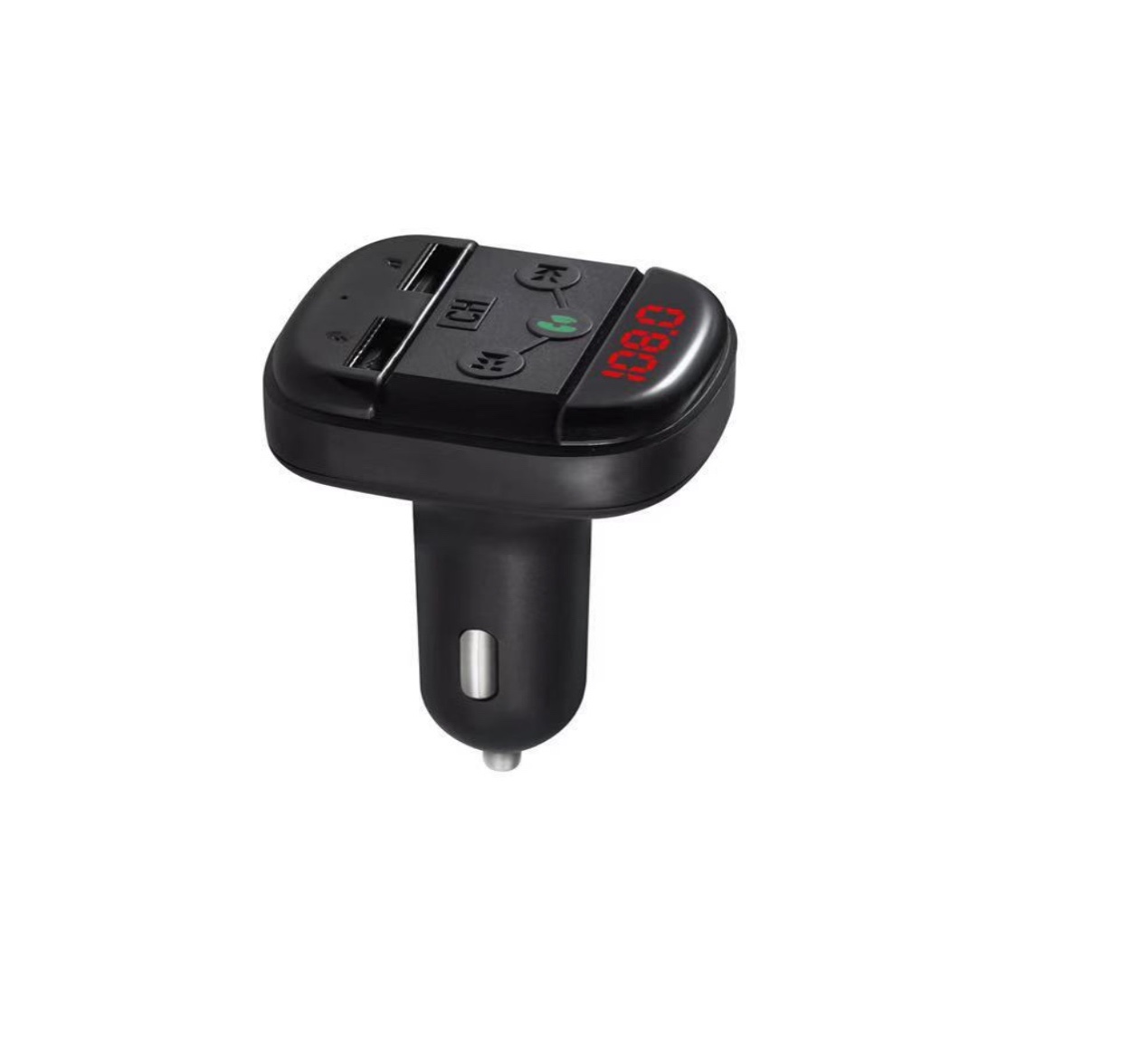 全新 X12车载蓝牙发射器 车载蓝牙mp3 车载fm发射器TF卡U盘2.1A车充