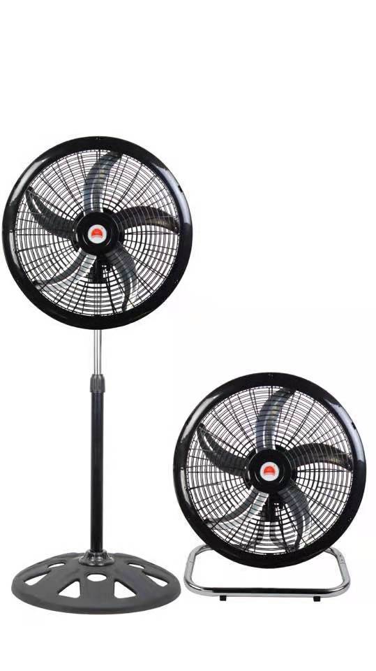 18-inch floor-standing industrial fan with plastic mesh cover for household use details Picture