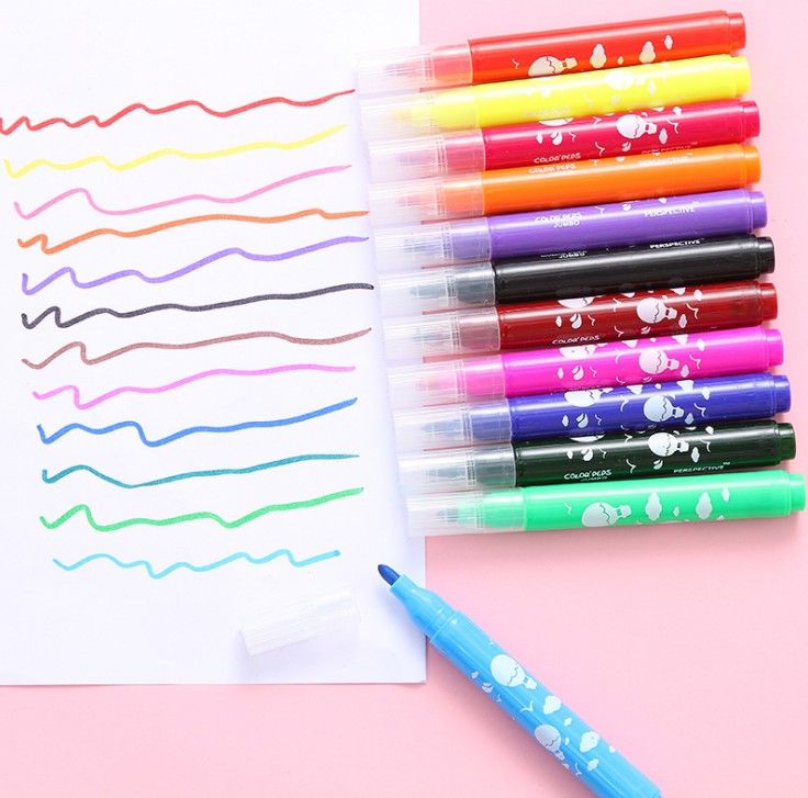 水彩笔可洗水彩笔涂鸦画笔water color pen详情图3