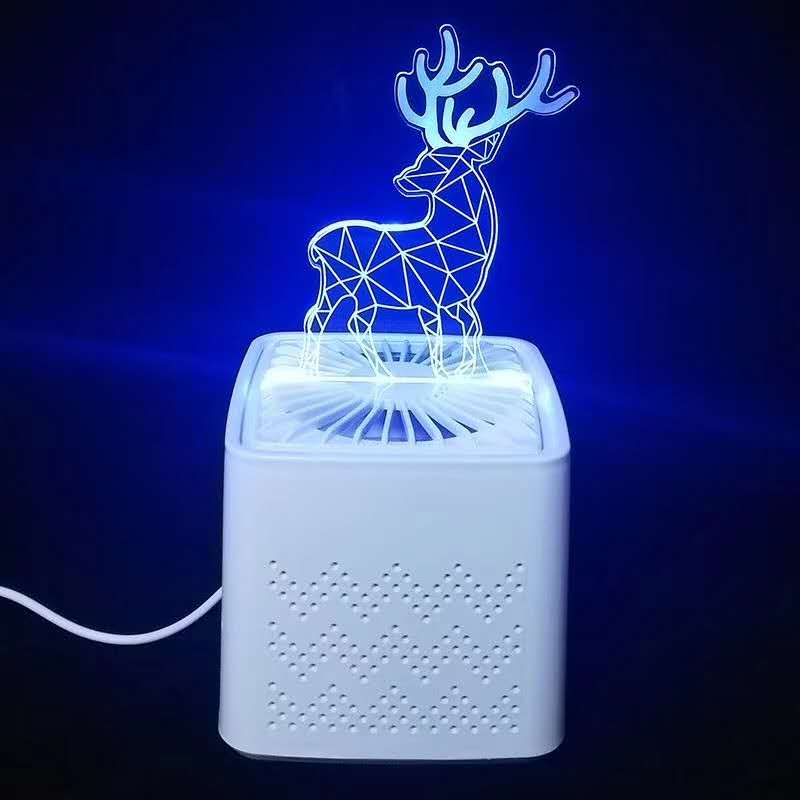 3d灭蚊灯 3的小夜灯 创意屋内摆件  起夜灯详情图2