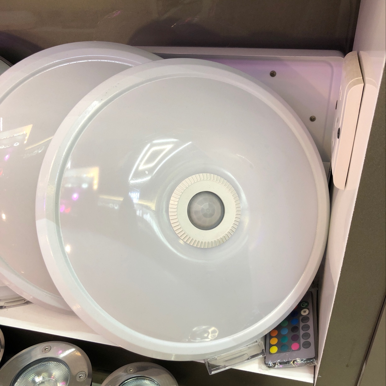 LED corridor can be activated by human body induction 15W round human body induction lamp