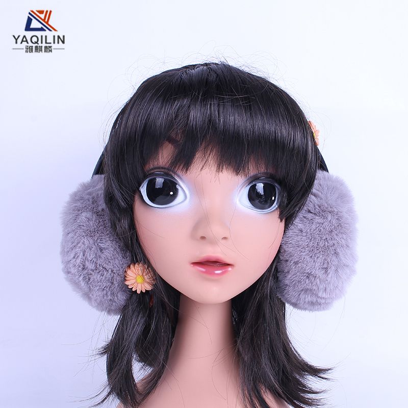 Yakirin's new plush Bluetooth Headset Cute Head-mounted Wire-controlled Headset Gift is customizable thumbnail