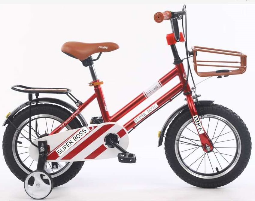 3-7岁儿童自行车带衣架童车自行车儿童车折叠便携附儿童水杯图