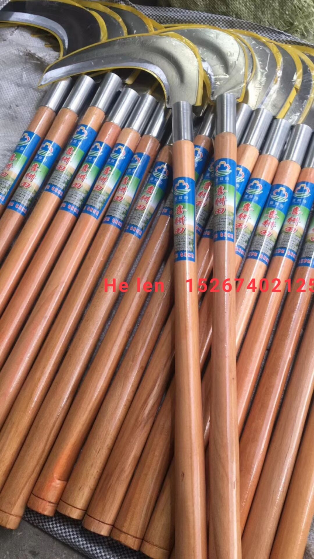 Pickaxe hoe sickle saw Farm tools