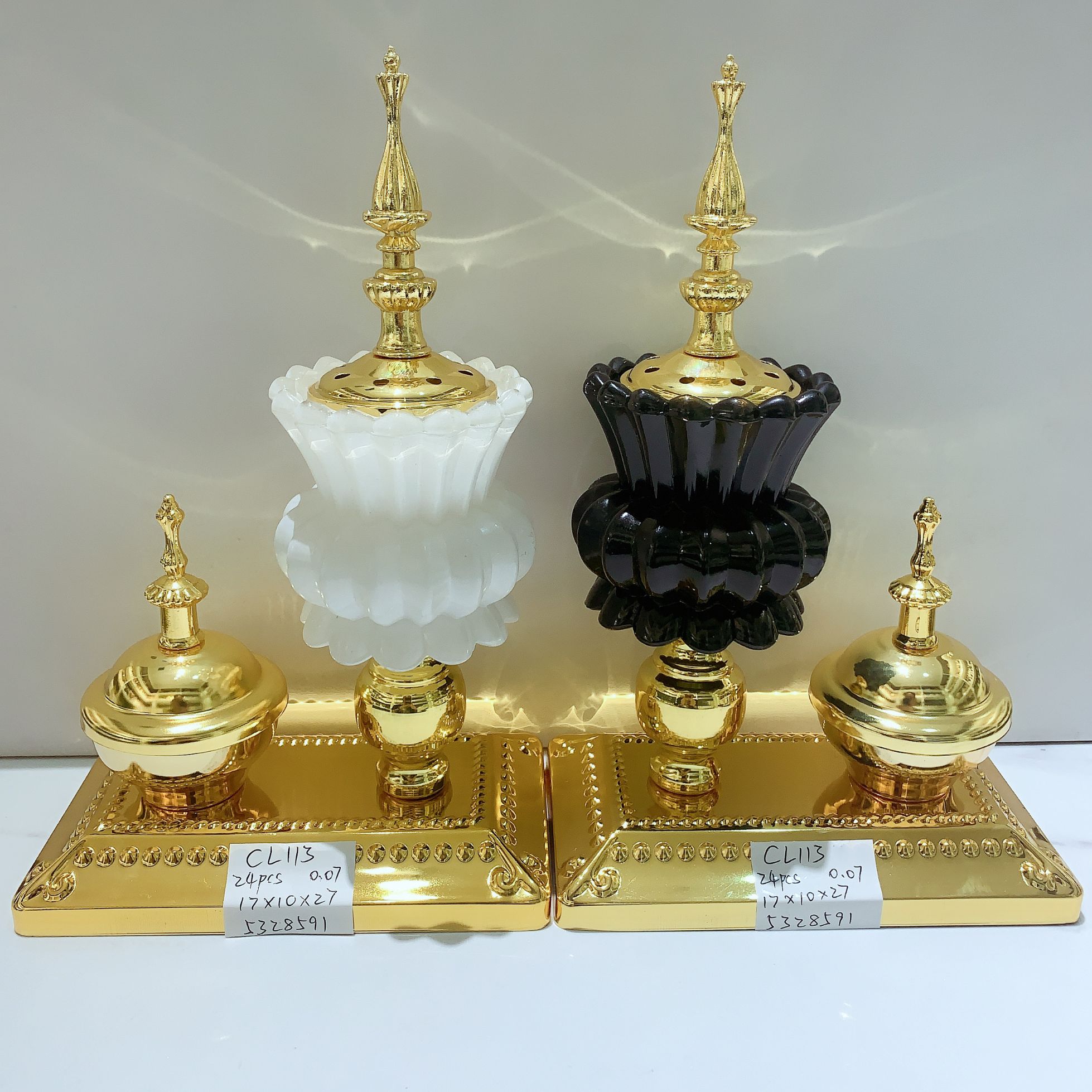 阿拉伯陶瓷金属香炉